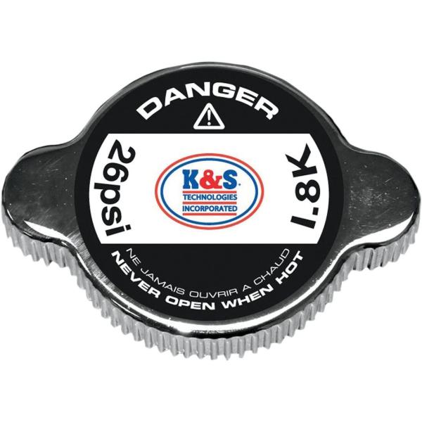 K&amp;S TECHNOLOGIES PCAhGXeNmW[Y WG[^[Lbv HP RACE 26PSI yRADIATR CAP [1903-0012]z WG[^[ p֘A GW
