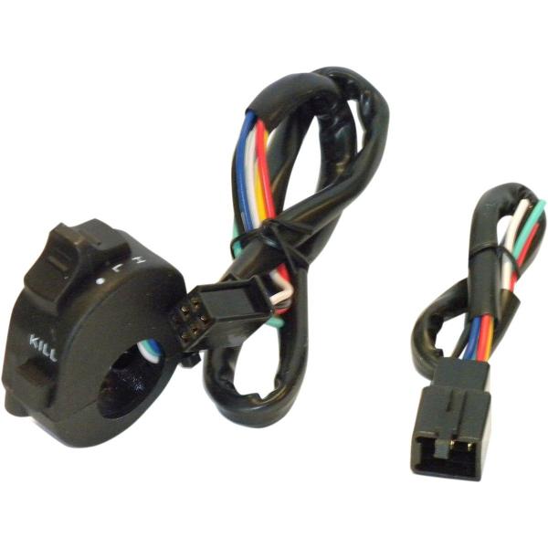 K&amp;S TECHNOLOGIES �P�C�A���h�G�X�e�N�m���W�[�Y �w�b�h���C�g/�L���X�C�b�` 6�s�� 7/8 �yHDLGHT/KIL SWTCH 6PIN [2106-0244]�z �n���h�����Ӄp�[�c