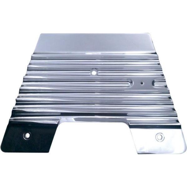 COVINGTONS �R�r���O�g�� �t���[���J�o�[ FIREWALL PLATE���f�� �t�B�� �N���[���yPLATE FINNED CHR [0504-0222]�z HARLEY-DAVIDSON �n�[���[�_�r�b�h�\��