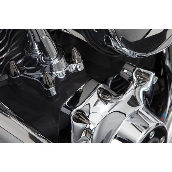 CIRO �`�� �{���g�J�o�[�Z�b�g 5�^16�h �u���b�N �N���[�� �yCAPS FLUTED 5/16�h BLK CHR [2404-0643]�z �L���b�v�{���g�J�o�[ �O��