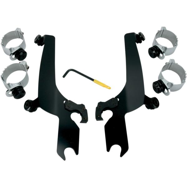 MEMPHIS SHADES �����t�B�X�V�F�C�Y MNT KIT TL S/S HD BLK [2320-0076] HARLEY-DAVIDSON �n�[���[�_�r�b�h�\�� YAMAHA ���}�n �X�N���[����t���X�e�[�E���i