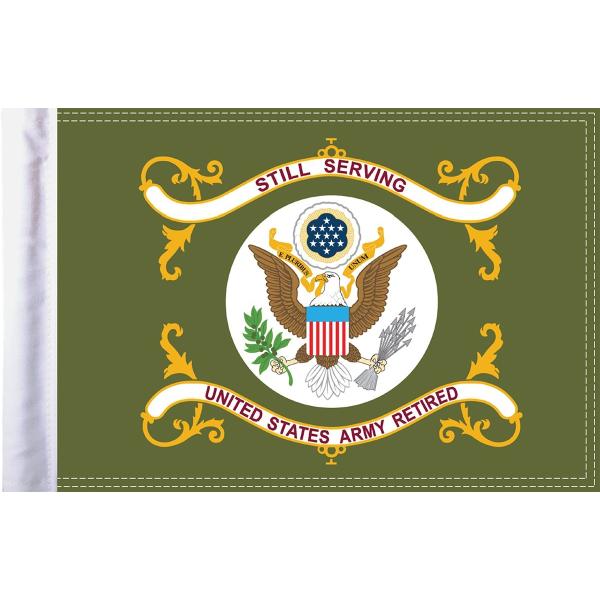 PRO PAD vpbh tO^C ARMY 10x15 yFLAG RETIRED 10X15z ̑ėpOiEhXAbvp[c O