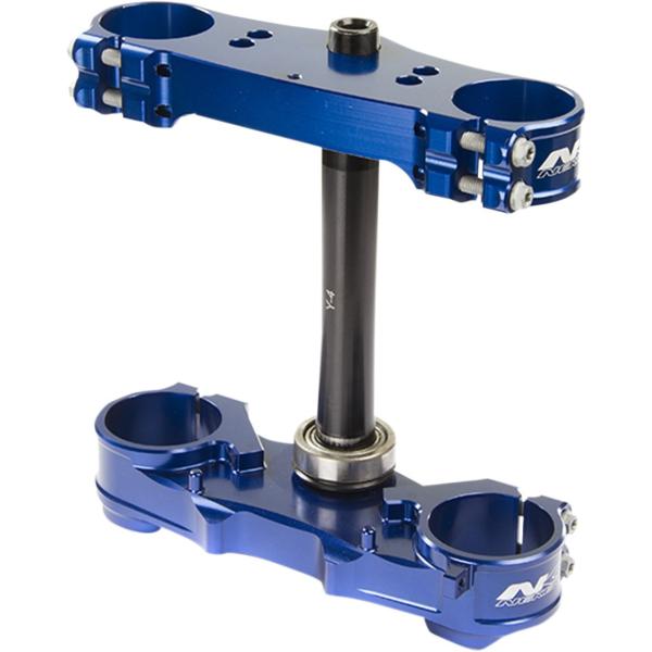 NEKEN �l�P�� �g���v���N�����v KXF 23mm �u���[�yTRIPLE CLAMP 23MM BLU [0603-0598]�z KX250F KX450F 2014 - 2017 KAWASAKI �J���T�L �n���h��