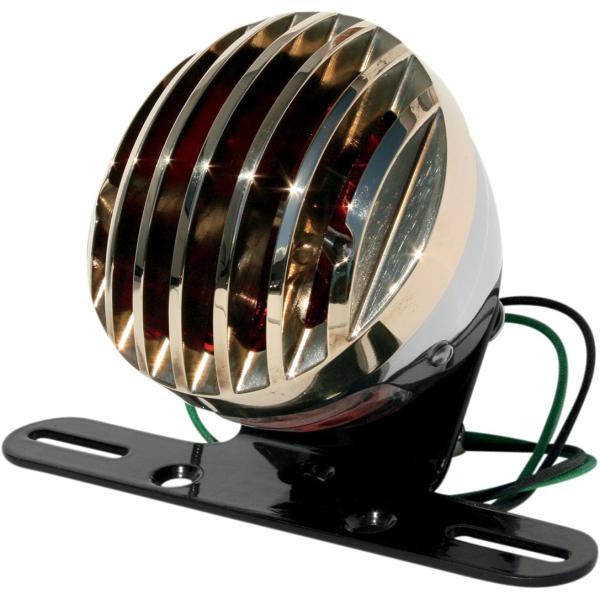 NYC CHOPPERS GkCV[`bp[X e[v/io[v[g  bh XeX o[tyTAIL LT/LP OEM RD SS W/BR [2010-1067]z Η