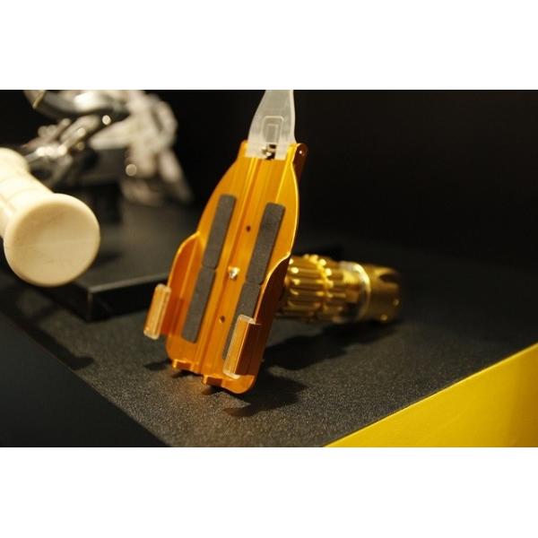 FREE CRUISER �t���[�N���[�U�[ CNC Aluminum Hook Mount Kit �^�C�v�FIPHONE 5�^5S / �J���[�F�u���[ �n���h���o�[�a�F19-22mm �d�q�@���