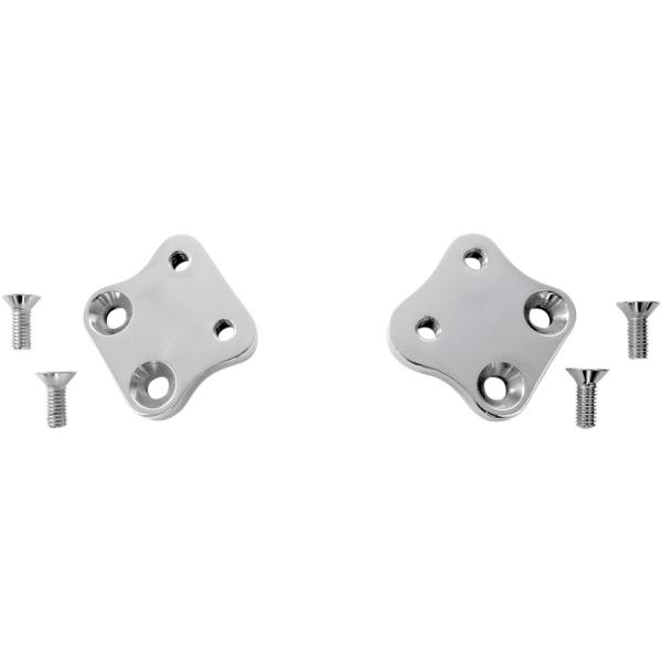 ACCUTRONIX ALgjNX LbNobNv[gFXD N[ yKICK BACK PLATE FXD CHR [1622-0240]z HARLEY-DAVIDSON n[[_rbh\ Xebv