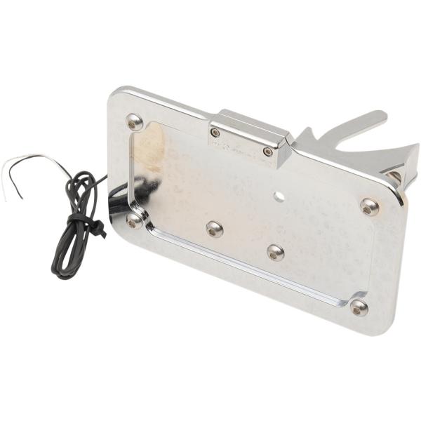 ACCUTRONIX �A�L���g���j�N�X �i���o�[�v���[�g�}�E���g HORZ/VRT �N���[�� HONDA�yMOUNT LP HON CHR [2030-0815]�z �T�C�h�i���o�[�L�b�g �O��