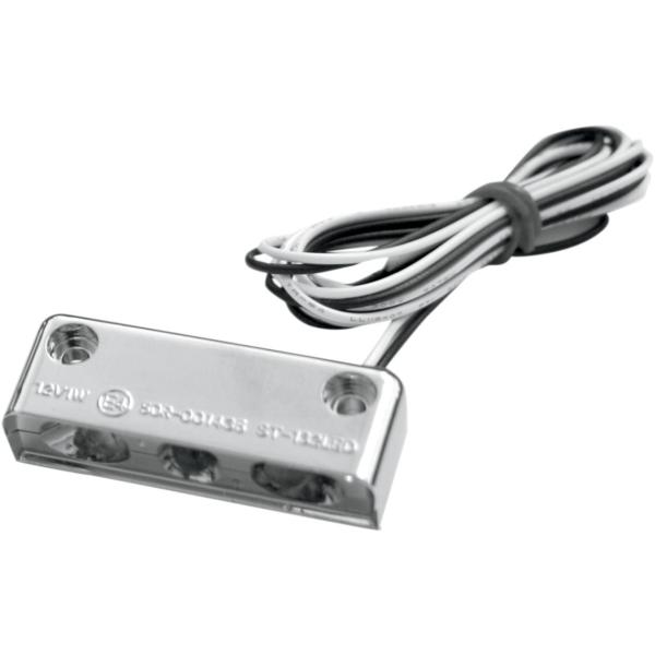 ACCUTRONIX ALgjNX g[[v LED STEP N[yLIGHT CHROME [2040-1182]z LEDdELEDhXAbvp[c Η dn