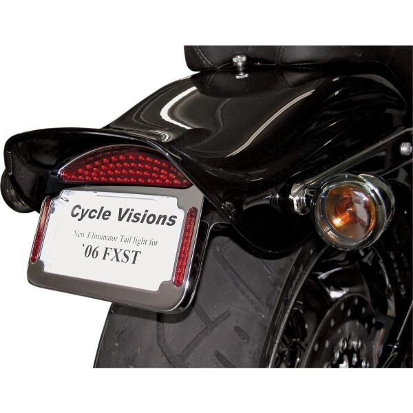CYCLE VISIONS �T�C�N���r�W���� �e�[�������v ELIMINATOR���f�� 2006-10FXST �yT/LITE ELIMNATR 06-10FXST [2010-0334]�z ���Η� �d���n