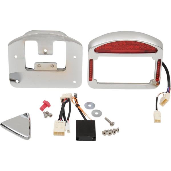 CYCLE VISIONS �T�C�N���r�W���� �e�[�������v/�i���o�[�v���[�g�G���~�l�[�^�[ FXDC �N���[�� �yTAIL LT/LP ELIM CHR [2010-1177]�z �e�[�������v ���Η�