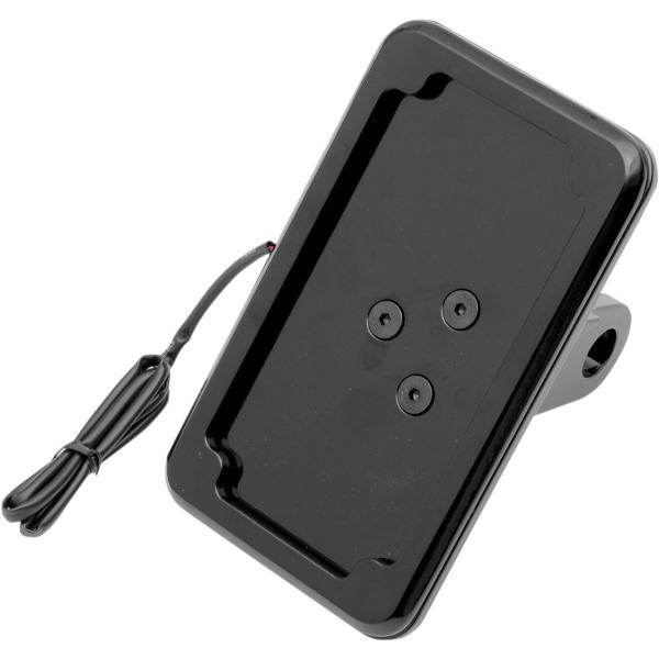 CYCLE VISIONS �T�C�N���r�W���� �i���o�[�v���[�g�}�E���g �����v�t�� �u���b�N 2005-17 XL�yMOUNT LP W/LT05-17 XL BLK [2030-0331]�z �T�C�h�i���o�[�L�b�g