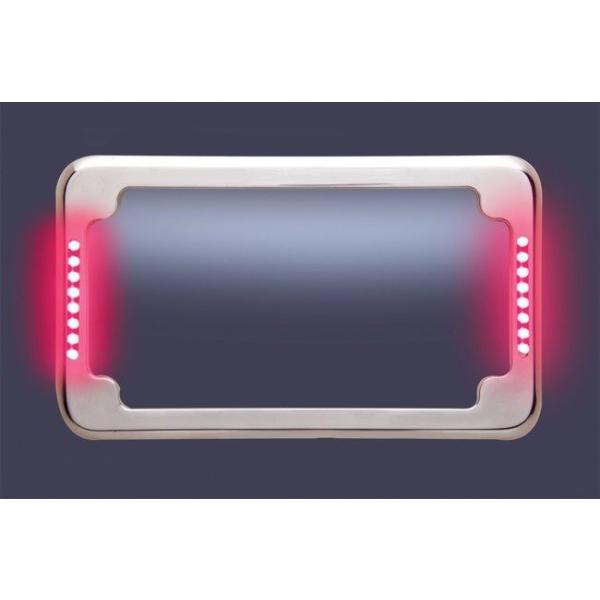 CYCLE VISIONS �T�C�N���r�W���� �i���o�[�v���[�g �E�B���J�[�t�� �N���[�� �yLICENSE PLT W/SNGL CHR [2030-0423]�z �i���o�[�v���[�g�z���_�[ �O��