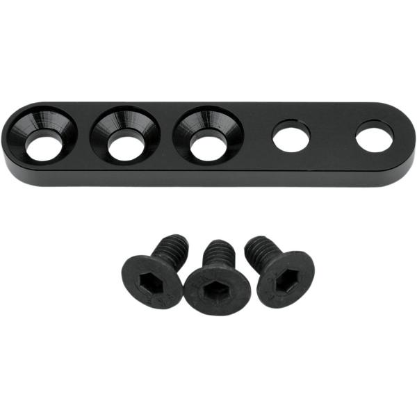 CYCLE PIRATES TCNpC[c Xg[gv[g ubN ySTRAIGHT PLATE BLACK [1610-0093]z ėpXe[