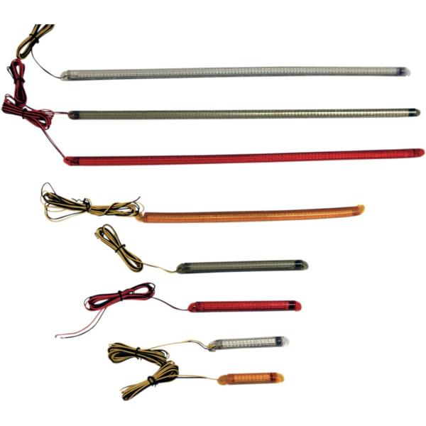 CUSTOM DYNAMICS �J�X�^���_�C�i�~�b�N�X �A�N�Z���g�����v TRUFLEX���f�� 25R65R25R ���b�h �yLIGHT FLEX RED [2040-0931]�z LED�d���ELED�h���X�A�b�v�p�[�c