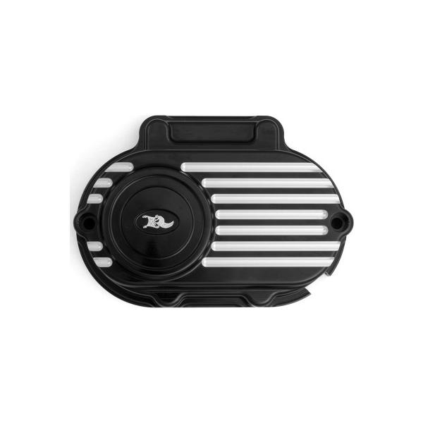 Ken�fs factory �P���Y�t�@�N�g���[ �g�����X�~�b�V�����T�C�h�J�o�[ �J���[�F�u���b�N���}�V�[���J�b�g�d�グ Twin Cam Milwaukee Eight �~�b�V�����E�M�A