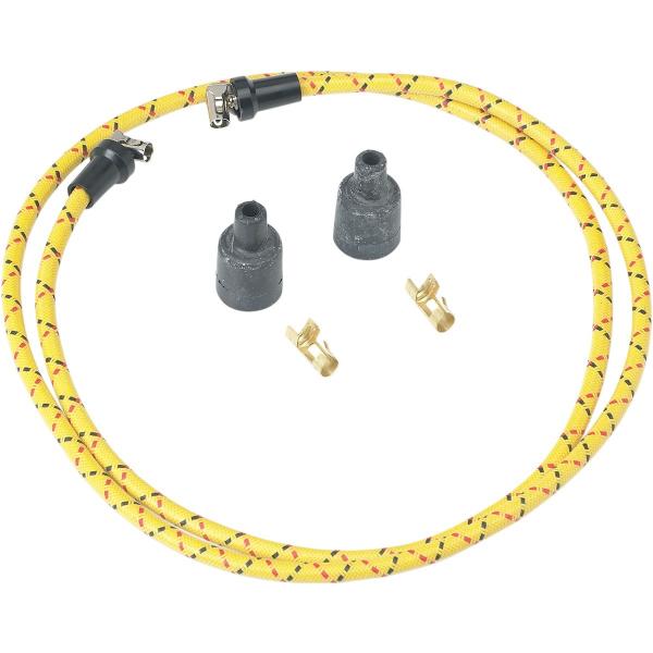 LOWBROW CUSTOMS [u[JX^Y Xp[NvO CLbg CG[/ubN/bh yWIRES SPARKPLUG YLW/BK/RD [2104-0268]z vOR[h