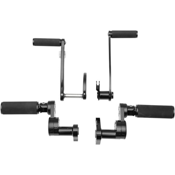 JAY BRAKE WFCu[L tH[hRg[ J-FLf t ubN yFWD CNTRL J-FL FULL BLK [1622-0500]z HARLEY-DAVIDSON n[[_rbh\