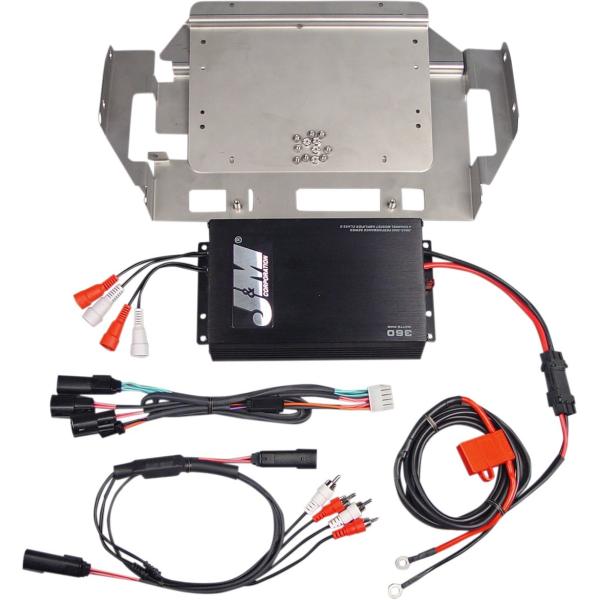 J &amp; M �W�F�[�A���h�G�� �A���v�L�b�g PERFORMANCE SERIES���f�� 360W4 �N���[�� FLHX 2014-17 �yAMP PRF 360W4CH 14-17FLHX�z �I�[�f�B�I�p�[�c �d���n