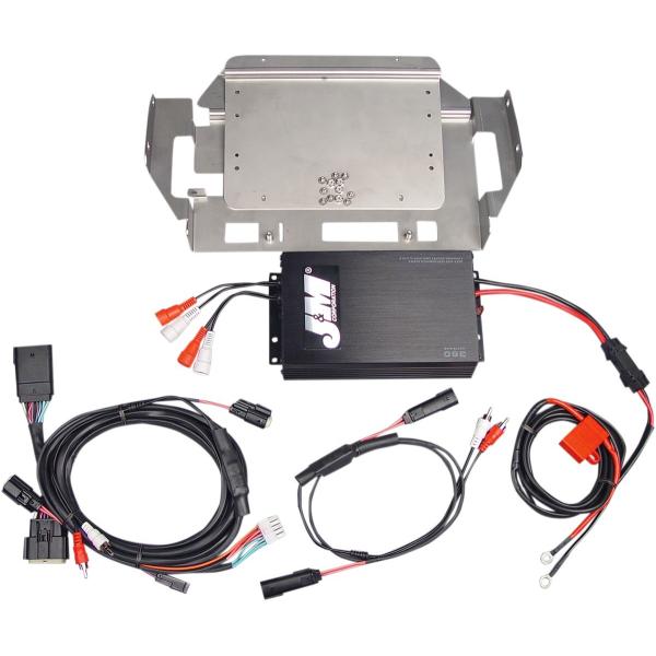 J &amp; M �W�F�[�A���h�G�� �A���v�L�b�g PERFORMANCE SERIES���f�� 360W4 �N���[�� FLHT 2014-17 �yAMP PRF 360W4CH 14-17FLHT�z �I�[�f�B�I�p�[�c �d���n