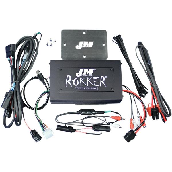J &amp; M �W�F�[�A���h�G�� �A���v�L�b�g ROKKER���f�� 630W FLTRU 2016-17 �yAMP ROK 16-17FLTRU�z Road Glide Ultra - 2016 2017 �I�[�f�B�I�p�[�c �d���n