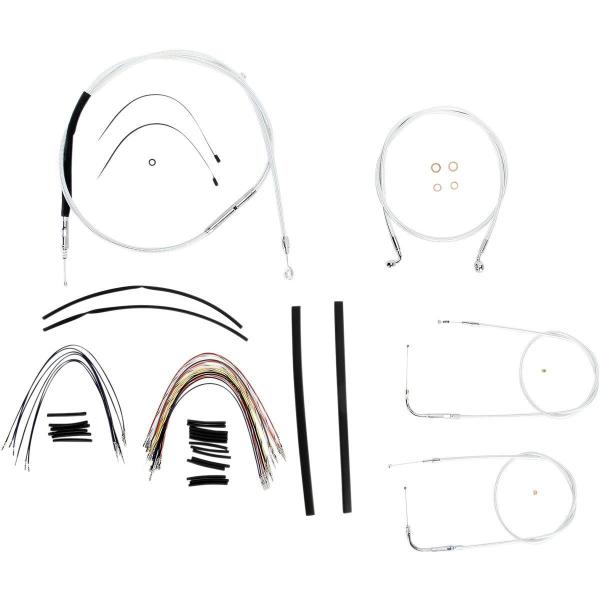 MAGNUM �}�O�i�� CONTROL CABLE KIT SC2 [0610-0872] Dyna Low Rider (EFI) -FXDL 2007 - 2009 Street Bob FXDB 2011 Super Glide FXD 2010 Custom FXDC