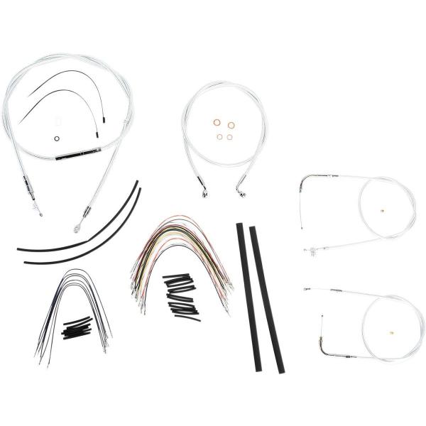 MAGNUM }Oi CONTROL CABLE KIT SC2 [0610-0892] Softail Custom (EFI) - FXSTC 2007 2010 Standard FXST HARLEY-DAVIDSON n[[_rbh\ u[L