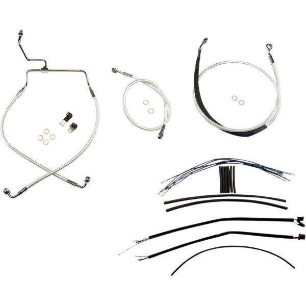 MAGNUM �}�O�i�� CONTROL CABLE KIT SC2 [0610-0920] Electra Glide Ultra Classic (EFI) - FLHTCU 2014 2015 Street FLHX Special FLHXS �u���[�L