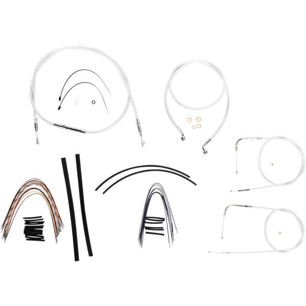 MAGNUM }Oi CONTROL CABLE KIT SC2 [0610-0949] Fat Boy - FLSTF 1996 1999 Heritage Classic FLSTC Special FLSTN HARLEY-DAVIDSON n[[_rbh\