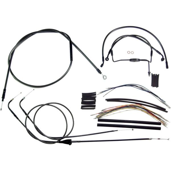 MAGNUM }Oi CONTROL CABLE KIT BP [0610-1015] Road King (EFI) - FLHR 2007 Classic FLHRC Custom FLHRS Street Glide FLHX u[L