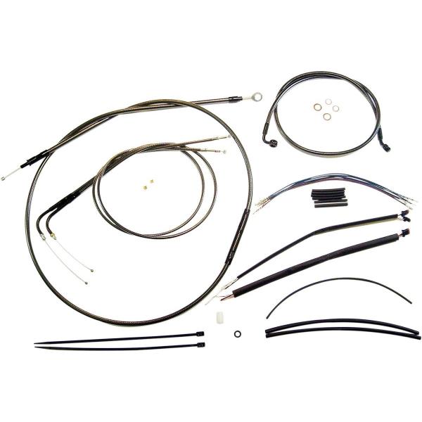MAGNUM }Oi CONTROL CABLE KIT BP [0610-1041] Rocker (EFI) - FXCW 2008 2009 C FXCWC 2010 HARLEY-DAVIDSON n[[_rbh\ u[L