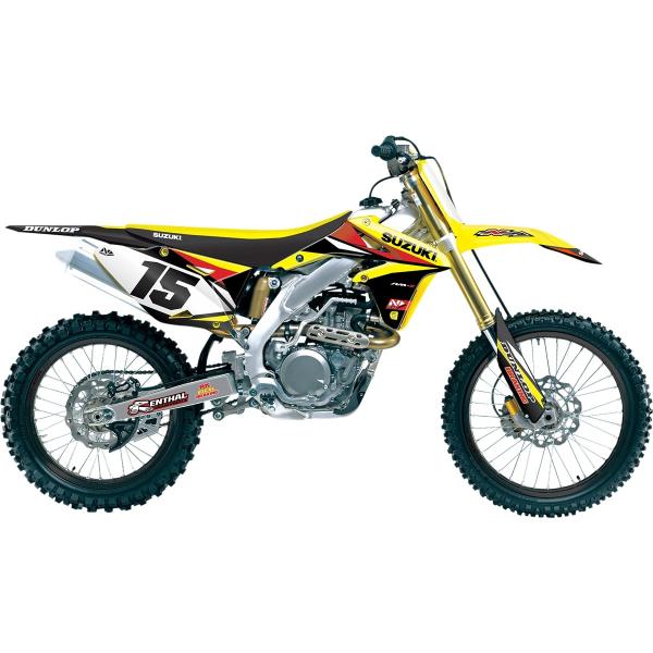 N STYLE �G�k�X�^�C�� GRAPHIC IMPACT KIT SUZ POSITION�FFront/Left/Rear/Right [4302-4142] RM125 2001 - 2008 RM250 SUZUKI �X�Y�L �X�e�b�J�[�E�f�J�[��