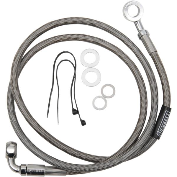 RUSSELL bZ BRK HOSE 40h 35DEG7^16X90 [1741-2480] Dyna Super Glide - FXD 2000 2005 Injected I 2004 XL 1200C Custom 1996 2003 u[L