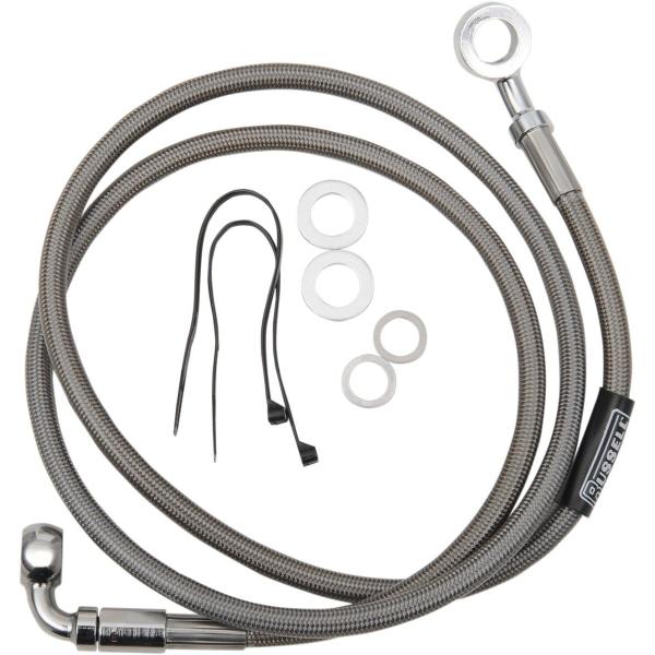 RUSSELL bZ BRK HOSE 44h 35DEG7^16X90 [1741-2483] Dyna Super Glide - FXD 1995 1999 XLH 1200 1996 2003 HARLEY-DAVIDSON n[[_rbh\