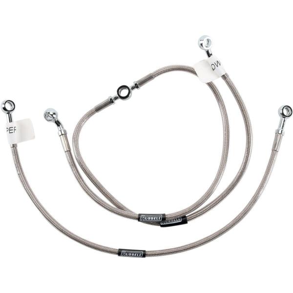 RUSSELL ���b�Z�� FRT BRK LN 01-06 XV1100 [1204-9026] XVS1100 V-Star Custom YAMAHA ���}�n �u���[�L�z�[�X�E�N���b�`�z�[�X �u���[�L