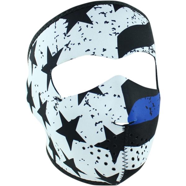 ZAN HEADGEAR UwbhMA FULL MASK THIN BLUE LINE tFCX}XN Ap