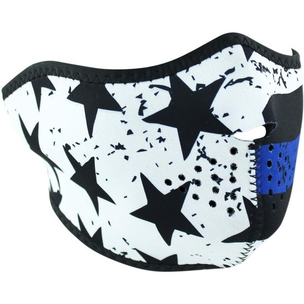 ZAN HEADGEAR UwbhMA HALF MASK THIN BLUE LINE tFCX}XN Ap