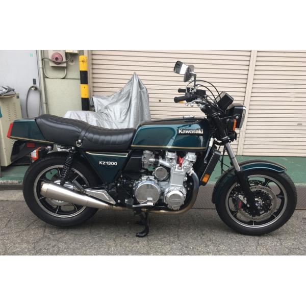 K-FACTORY ケイファクトリー チタンフルエキゾーストマフラー メガホンタイプ KZ1300 ...