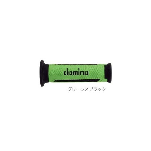 domino ドミノ ツーリスモタイプ グリップ カラー：グリーン×ブラック ハンドル