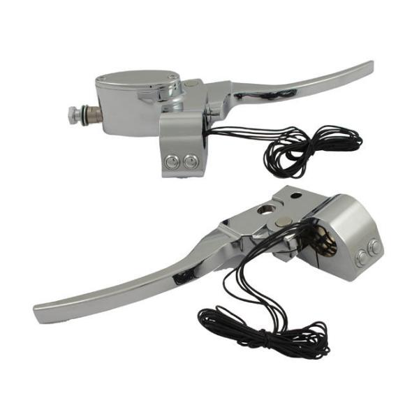 MCS �G���V�[�G�X �n���h���o�[ �R���g���[���L�b�g�yHANDLEBAR CONTROL KIT�z �u���[�L�E�N���b�`���o�[�Z�b�g �n���h�����Ӄp�[�c �n���h��