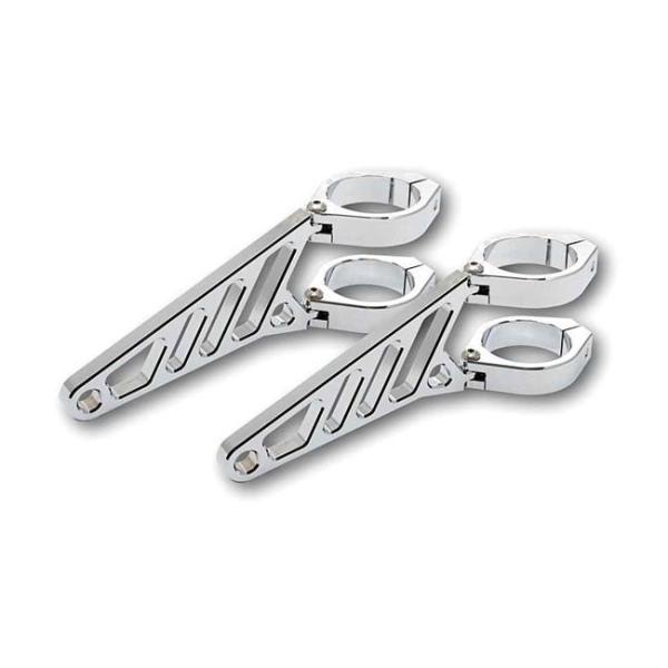 MCS �G���V�[�G�X FINGERS �A�W���X�^�[�w�b�h���C�g�u���P�b�gAssy �����O�yFINGERS ADJ  HEADLAMP BRACKET ASSY LONG�z SIZE�F38-41MM �w�b�h���C�g ���Η�