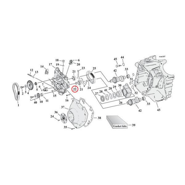 MCS �G���V�[�G�X ���e�[�i�[�����O �J���V���t�g�A�E�^�[�x�A�����O�yRET  RING CAM BALL BEARING�z TCB (EXCL�D 06 DYNA) (NU) TCA �G���W���p�[�c �G���W��