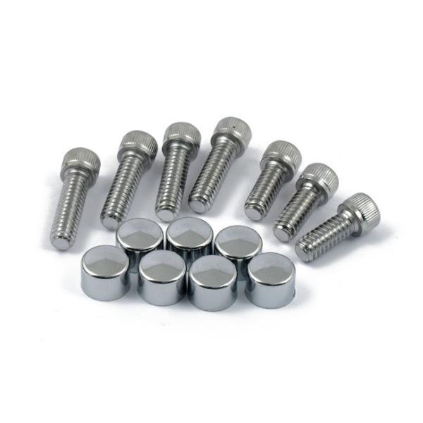 MCS �G���V�[�G�X �X���[�X�g�b�v�X �v�b�V���I���J�o�[�^�{���g�L�b�g�ySMOOTHTOPPS PUSH-ON COVER �� BOLT KIT�z COLOR�FBLACK 84-98 FLT�^TOURING(NU)