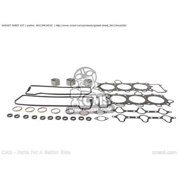 CMS V[GGX GASKET SHEET KIT GL1800 GOLDWING (6) AUSTRALIA / GH BRAZIL ENGLANDGH EUROPEAN DIRECT SALES FRANCE CMF IRELAND USA HONDA z_