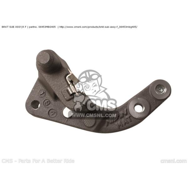 CMS V[GGX BRKT SUB ASSYCR F HONDA z_ Lp[T|[gEuPbg u[L