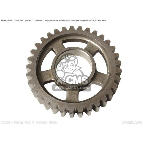 CMS V[GGX GEARCOUTPUT 2NDC33T ZR1000A2 Z1000 USA CALIFORNIA CANADA ZR1000A3 ZR1000A6F ZX900F2 NINJA ZX9R KAWASAKI JTL ~bVEMA