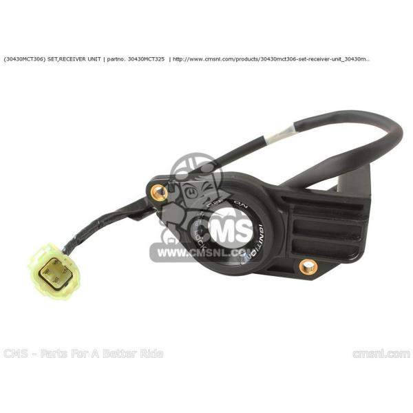 CMS �V�[�G���G�X (30430-MCT-316) SET�CRECEIVER UNIT FJS600A SILVER WING 2007 (7) ENGLAND / ABS MPH FRANCE CMF IRELAND FJS600D HONDA �z���_ �d���n