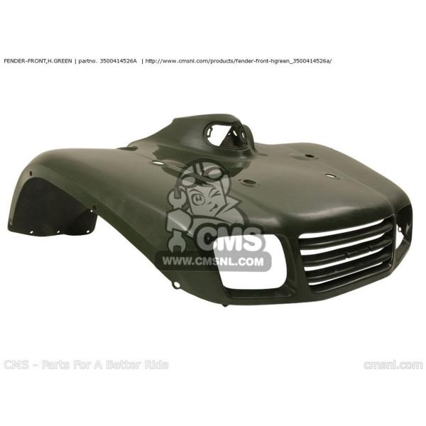 CMS V[GGX FENDER-FRONTCH.GREEN KVF650-A1 PRAIRIE650 2002 USA KVF650-A2 2003 / 4X4 KVF700-A1 PRAIRIE700 2004 KVF700-A2 2005 KAWASAKI JTL