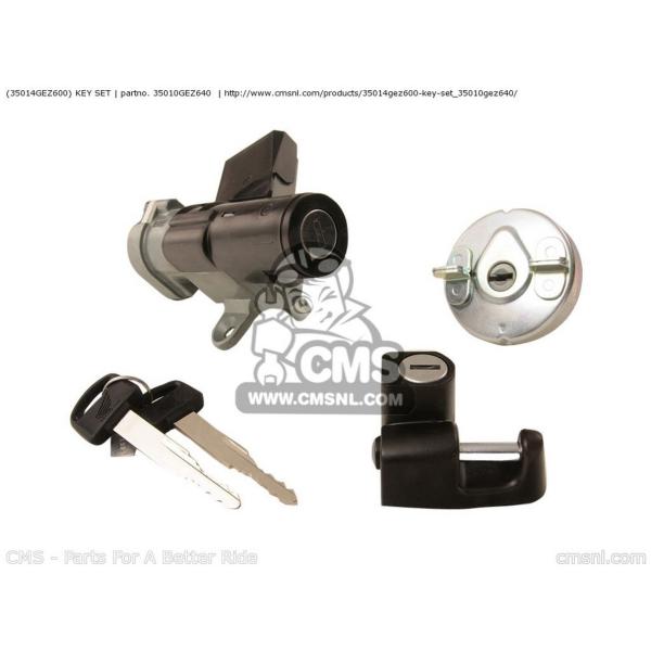 CMS V[GGX (35014-GEZ-601) KEY SET NPS50 ZOOMER (5) EUROPEAN DIRECT SALES / KPH HONDA z_ XCb` XCb`En[lX֌W dn