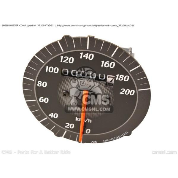 CMS V[GGX SPEEDOMETER COMP CBR125RW 2007 (7) AUSTRALIA EUROPEAN DIRECT SALES FRANCE / CMF GERMANY 2009 (9) WH 2010 (A) BLA KOREA HONDA z_