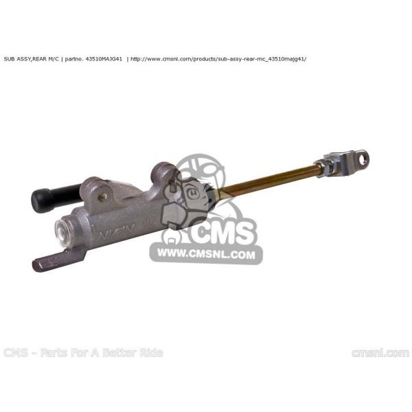 CMS V[GGX SUB ASSYCREAR M^C ST1100A 2001 (1) USA PANEUROPEAN 2000 (Y) FRANCE / ABS HONDA z_ u[L}X^[V_[ u[L